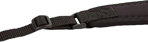 OP/TECH USA Super Classic Camera Strap – Padded Neoprene Neck Strap with Comfort-Stretch & Quick Disconnects | DSLR/SLR/Mirrorless Compatible – Black | Neoprene strap with Uni-Loop connectors and 43-inch length for cameras, binoculars and heavy equipment in Kuwait