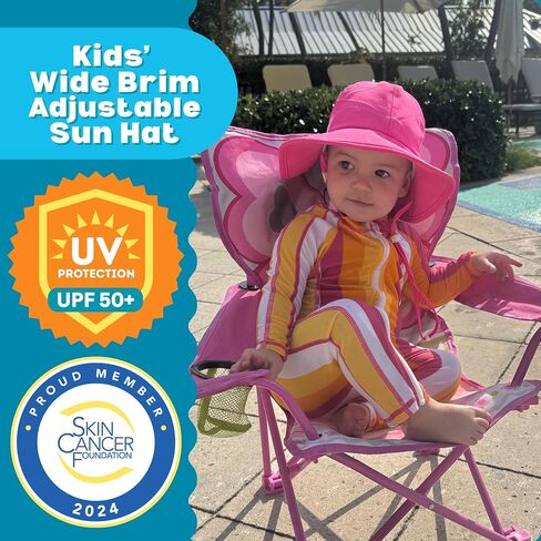 SwimZip Wide Brim Sun Hat | UPF 50+ Protection for Baby, Toddler, and Kids in Kuwait