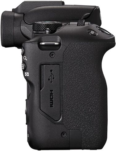 Canon EOS R50 Mirrorless Camera with 18-45mm & 75-300mm RF-S Lenses | 24.2MP APS-C Sensor, Dual Pixel CMOS AF, 4K Video | Compact Hybrid Camera Kit with Shoulder Bag and 128GB Card in Kuwait