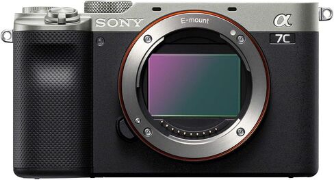 Sony Alpha 7C Full-Frame Mirrorless Camera - Silver (ILCE7C/S) in Kuwait