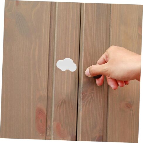 6pcs Cabinet Knobs Drawer Pulls Soft Rubber Modern Design for Home Furniture in Kuwait