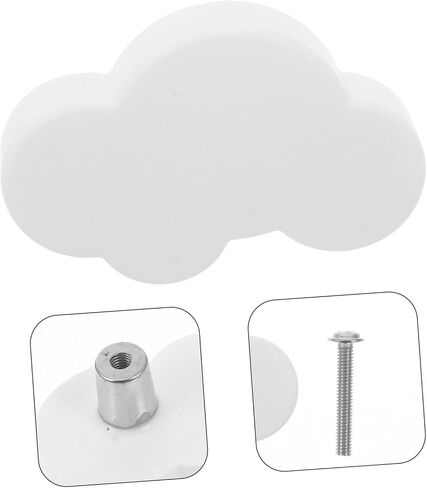6pcs Cabinet Knobs Drawer Pulls Soft Rubber Modern Design for Home Furniture in Kuwait