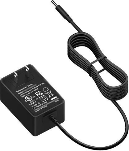PUIMIT Charger for INSE N5 N5S N6 N6S V70 N6-1 N6-2 Cordless Vacuum Cleaner | Power Cord for Wowgo Deik VC-1518-US Adapter Replacement 6Ft,UL FCC Certification in Kuwait