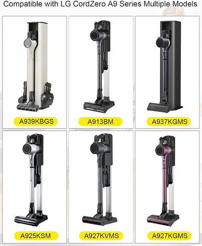 Vacuum Pre Filter Fit for LG CordZero A9 Cordless Stick Vacuum Cleaner | Captures Fine Dust and Debris, Enhances Filtration Performance and Helps Maintain Powerful Vacuum Suction in Kuwait