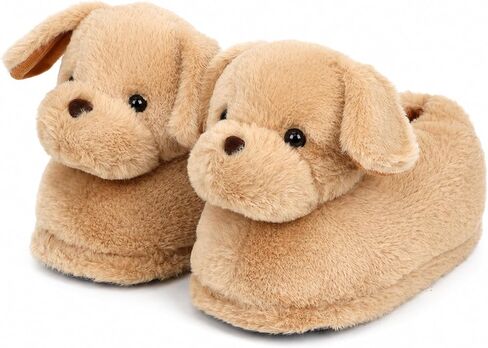 Women Animal Slippers Cute Plush House Shoes Warm Novelty Cartoon | Slippers Gifts for Birthday Christmas in Kuwait