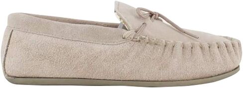 Mokkers LILY Ladies Suede Moccasin Slippers Stone UK 7 in Kuwait
