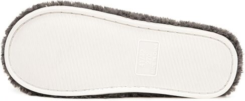 Women's Cozy Slippers Warm Fuzzy Slippers,Dark Grey,10-11 Women | Memory Foam,Anti-slip,Lightweight in Kuwait