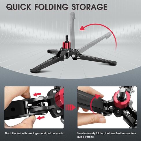 Monopods for Cameras with Feet, 6 Sections, 72'', Max Load 33 lbs, Camera Monopod Extendable Portable Travel Aluminum for DSLR Canon Nikon Sony Video Camcorder in Kuwait