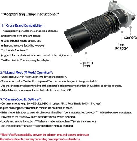 M645 Mount Lens to Compatible with NEX Camera Adapter,NEX-3,NEX-5,NEX-5N,NEX-7,NEX-7N,NEX-C3,NEX-F3,M645 to NEX Lens Adapter in Kuwait