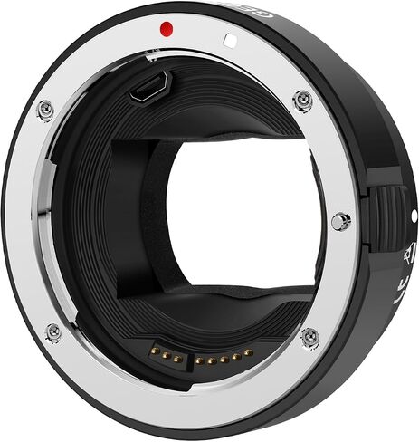 EF to Sony E Mount Adapter, Auto Focus Lens Converter Ring for Canon EF/EF-S Lens to Sony E Mount Camera A7III A7RIII A7IV A9 A6600, with Auto Focus & Aperture Control in Kuwait
