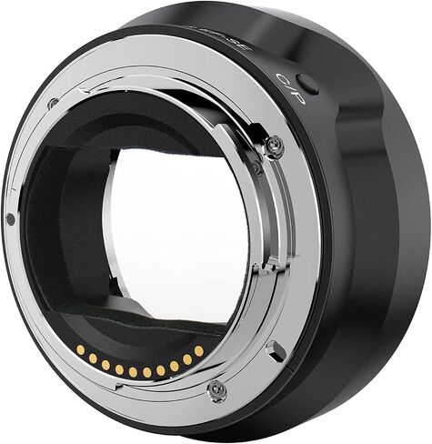 EF to Sony E Mount Adapter, Auto Focus Lens Converter Ring for Canon EF/EF-S Lens to Sony E Mount Camera A7III A7RIII A7IV A9 A6600, with Auto Focus & Aperture Control in Kuwait