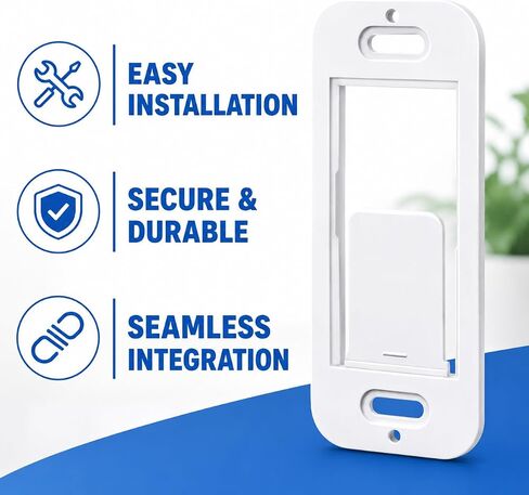 Wall Plate Bracket for Lutron Caseta Pico Remote (8 Pack) | Snap-in Wall Mount Holder for Lutron Pico Smart Remote | Seamless No-Wobble Installation | Durable Low-Profile Wall Bracket in Kuwait