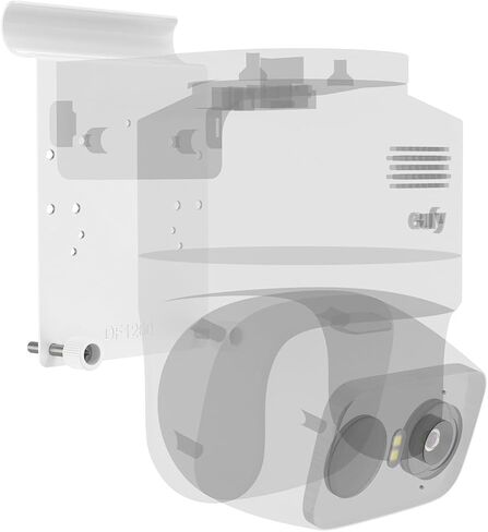 Vinyl Siding No Drill Mount for eufy Security eufyCam C37/C31 &Tapo Camera (White) in Kuwait