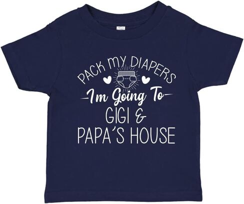 I'm Going to Gigi and Papa's House Funny Gigi & Papa Baby Bodysuit One Piece or Toddler T-Shirt Gift in Kuwait