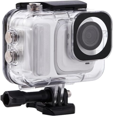 60-Meter Waterproof case for Insta360 GO Ultra Action Camera - High-Transparency PC + Glass Underwater Housing with Precise Fit ，Large in Kuwait