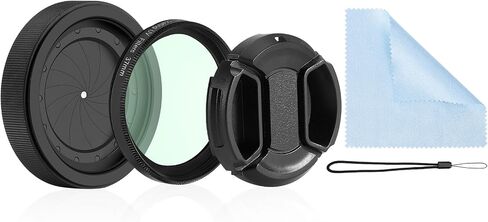 Adjustable Iris Aperture Diaphragm M30 to M37 Iris Aperture Diaphragm Adapter Optical Diaphragm 1.5-26mm Lens Module Adapter Ring PVS-14 PSV14 Optics(Adjustable iris pvs14*2) in Kuwait