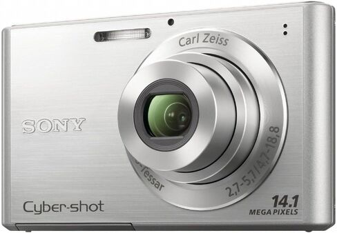 Sony DSC-W330 14.1MP Digital Camera with 4x Wide Angle Zoom with Digital Steady Shot Image Stabilization and 3.0 inch LCD (Red) in Kuwait