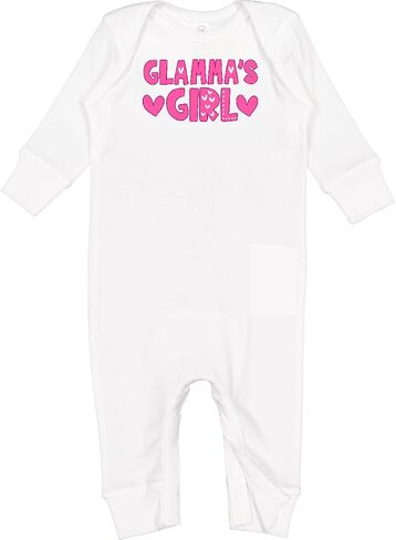 inktastic Glamma's Girl Gift Baby Romper Coveralls in Kuwait