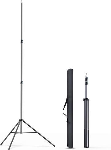20Ft Heavy Duty Light Stand Tripod,Cisian 6M Sky High Tripod Tall Video Camera Sports Metal Photography Tripod with 1/4"& 3/8" Screw Adapter for Most DSLR Camera in Kuwait