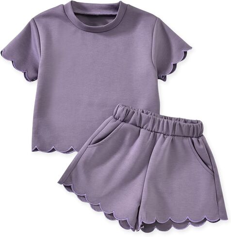 Aalizzwell Toddler Girl Summer Outfit 2-5T in Kuwait
