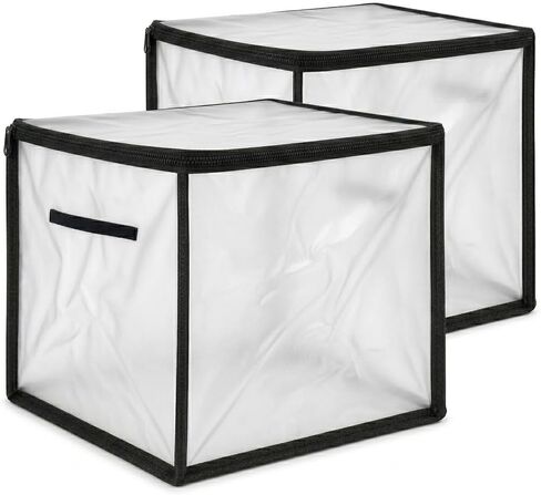 Frosted PVC Storage Bag – 26"with Zipper & Side Handles | Waterproof – Clothes, Bedding, Toys,designed specifically for storage and organization in Kuwait