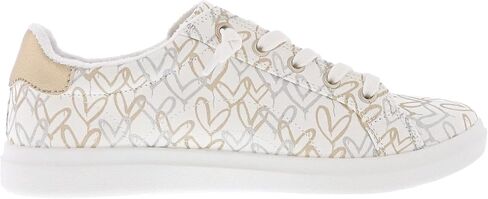 Skechers BOBS D'Vine-Bright Crown Women's Slip On, 7 B(M) US, White-Gold in Kuwait