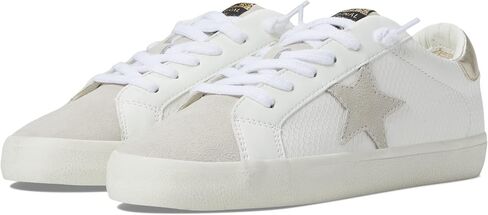 VINTAGE HAVANA Womens Kate Slip On Sneakers Shoes Casual - Gold, White in Saudi Arabia