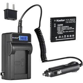 Kastar 2-Pack DMW-BCK7E Battery and LCD AC Charger Compatible with Panasonic Lumix DMC-FH2, Lumix DMC-FH4, Lumix DMC-FH5, Lumix DMC-FH6, Lumix DMC-FH7, Lumix DMC-FH8, Lumix DMC-FH24, Lumix DMC-FH25 in Saudi Arabia