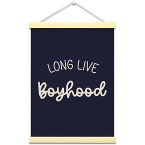 Inspirational Wall Decor Art Sign Canvas Hanging Wall Flag Poster Hanger Frame For Bedroom Playroom Kids Room Nursery 16x12 Inches - JK0541 in Saudi Arabia