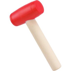 1Pcs Toy Hammer Simulation Wooden Hammers Plastic Toddler Hammer SmallPortable Kids Maintenance Tools Toys Pretend Fake Mallet Hammers for Boys Girls in Saudi Arabia