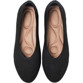 Ballet Flats Shoes for Women, Foldable Knit Women's Flats, Comfortable Shoes for Women Dressy Casual Work Office in Saudi Arabia