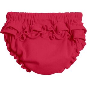 City Threads Ruffle Diaper Cover for Baby Girls Soft Cotton, Made in USA Baby Girl Bloomers, Wear Over Disposable and Cloth in Saudi Arabia