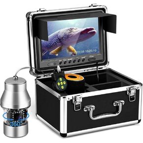Fishing Camera Video Fish Finder DVR Function 9 inch Large Color Screen 360° Horizontal Panning in Saudi Arabia