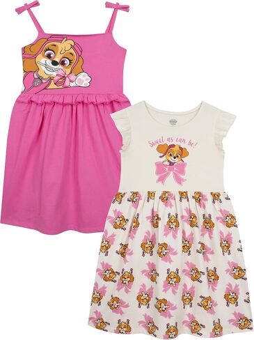 Paw Patrol Girls Dresses, 2 Pack Skye Summer Clothes in Kuwait