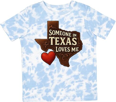 inktastic Someone in Texas Loves Me Toddler T-Shirt in Kuwait
