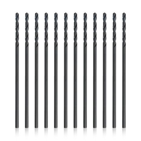 Drill America 7/32" x 6" High Speed Steel Aircraft Extension Drill Bit (Pack of 12), D/AA Series in Saudi Arabia