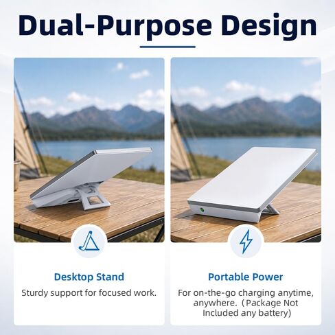 XTAR X6 Foldable Stand for Starlink Mini, Sturdy Desktop Base with 1/4" Tripod Mount, Includes MT21 Tripod & Anchoring Spikes/Boots, All-in-One Positioning System for Outdoor Camping/RV in Kuwait