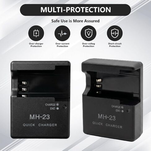 MH-23 EN-EL9 EN-EL9a Quick Battery Charger Compatible with Nikon D40 D40X D60 D3000 D5000 Digital SLR Cameras in Kuwait