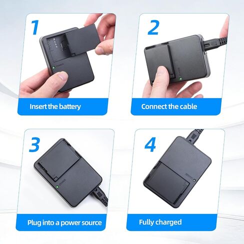 DE-A65 Charger for DMW-BCG10 DMW-BCG10E DMW-BCG10PP Battery Compatible with Panasonic Lumix DMC-TZ10 TZ19 TZ20 TZ6 TZ7 TZ8, DMC-ZR1 ZR3, DMC-ZS1 ZS3 ZS5 ZS6 ZS7 ZS8 ZS10 ZS20, DMC-ZX1 ZX3 in Kuwait