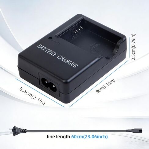 DE-A65 Charger for DMW-BCG10 DMW-BCG10E DMW-BCG10PP Battery Compatible with Panasonic Lumix DMC-TZ10 TZ19 TZ20 TZ6 TZ7 TZ8, DMC-ZR1 ZR3, DMC-ZS1 ZS3 ZS5 ZS6 ZS7 ZS8 ZS10 ZS20, DMC-ZX1 ZX3 in Kuwait