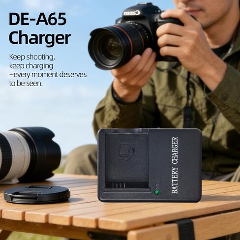 DE-A65 Charger for DMW-BCG10 DMW-BCG10E DMW-BCG10PP Battery Compatible with Panasonic Lumix DMC-TZ10 TZ19 TZ20 TZ6 TZ7 TZ8, DMC-ZR1 ZR3, DMC-ZS1 ZS3 ZS5 ZS6 ZS7 ZS8 ZS10 ZS20, DMC-ZX1 ZX3 in Kuwait