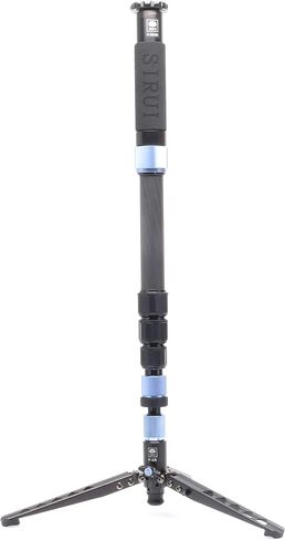 Sirui 6952060001753 P-424SR Carbon Fiber Photo/Video Monopod, Extends to 75", Supports 26.5 lb, Gray in Kuwait