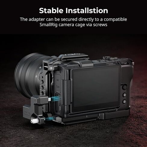 SMALLRIG High-Definition Adapter for Nikon ZR, Type D Port to Type A, Compatible Cage 5904, 5905, 5468, 5467, 6113-5907 in Kuwait