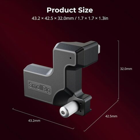 SMALLRIG High-Definition Adapter for Nikon ZR, Type D Port to Type A, Compatible Cage 5904, 5905, 5468, 5467, 6113-5907 in Kuwait