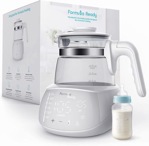 Temperature Control Water Kettle, Instant Water Warmer for Baby Formula, Keep Warm 24/7 Water Dispenser Baby Bottle Maker Formula Machine Ideal for Night Feeding & Formula Prep, BPA Free in Kuwait