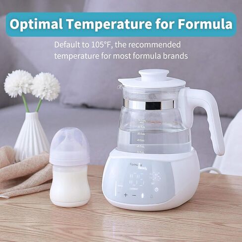Temperature Control Water Kettle, Instant Water Warmer for Baby Formula, Keep Warm 24/7 Water Dispenser Baby Bottle Maker Formula Machine Ideal for Night Feeding & Formula Prep, BPA Free in Kuwait