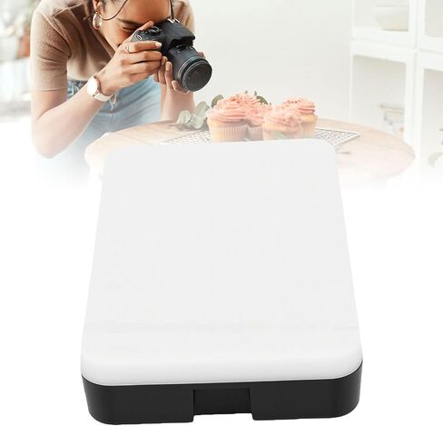 Bewinner Professional Camera Fill Light, 91 LED 91F to 133F Stepless Dimming Rechargeable On Camera Video Light for Vlog Portrait Live Streaming in Kuwait