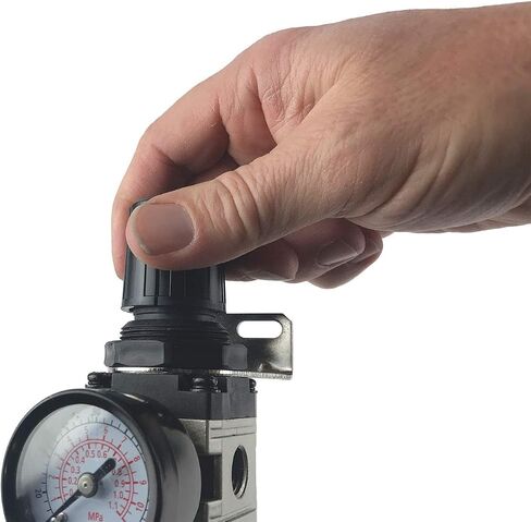Primefit FR1401G 1/4" Mini Air Filter Regulator Combo Max PSI 145 in Kuwait