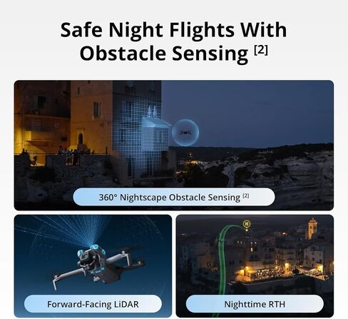 DJI Mini 5 Pro Drone Fly More Combo with RC 2 Controller (With Screen) Folding Drone with 4K Video, Under 249g, 36 Mins Flight Time, 3 Batteries Bundle with 128GB Memory, 2 Year Warranty + Pilot Kit in Kuwait