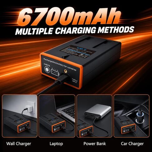 2-Pack Moultrie Power Mag Replacement Battery - Compatible with Moultrie Cellular Trail Cameras Edge, Edge Pro, Edge 2, Edge 2 Pro (Including USB-C Cable) in Saudi Arabia